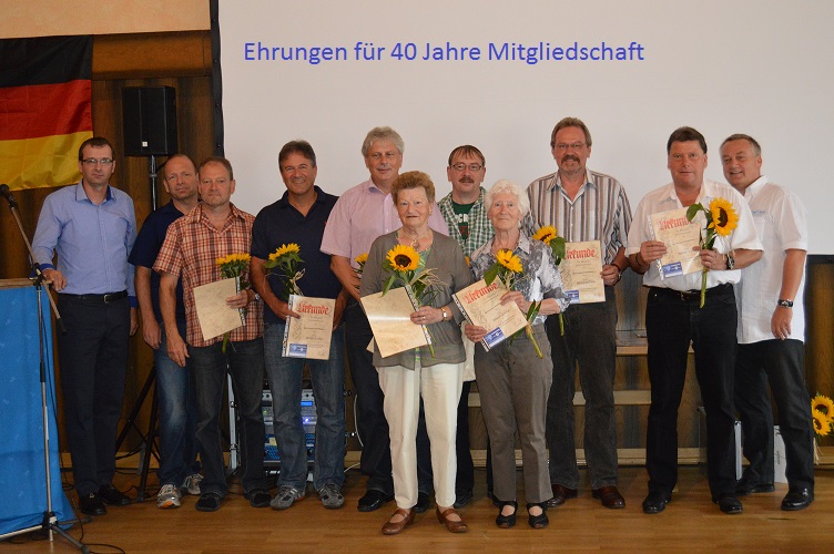 Jubilare (40 Jahre)